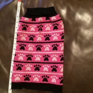 Bundle 2 for $10 - dog pink dog print sweater